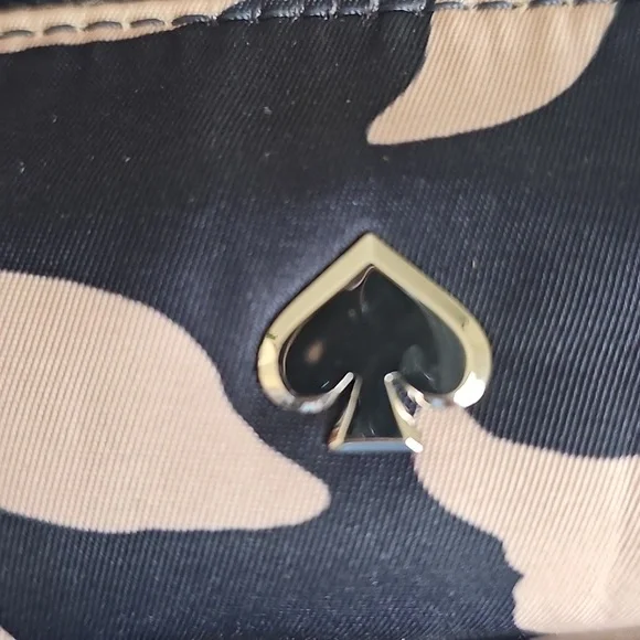 Kate Spade Joe Garden Vine Nylon Baby Diaper Bag. Clean, Blue And Cream - Picture 3 of 17